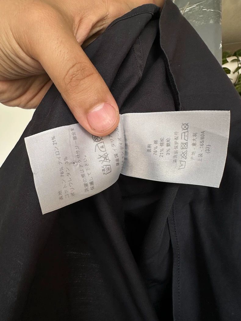 Dior Dior Black Waist-Cinched Shirt with 3D Cut Size US M / EU 48-50 / 2 - 5 Thumbnail