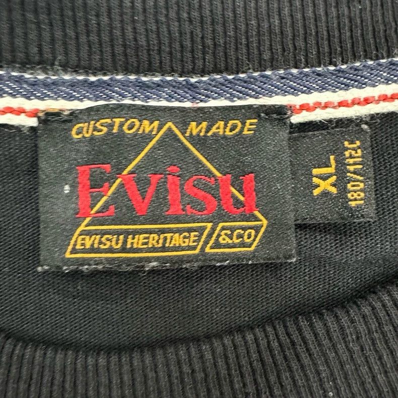 Evisu EVISU Letter Print T-Shirt for Men Size US XL / EU 56 / 4 - 3 Thumbnail