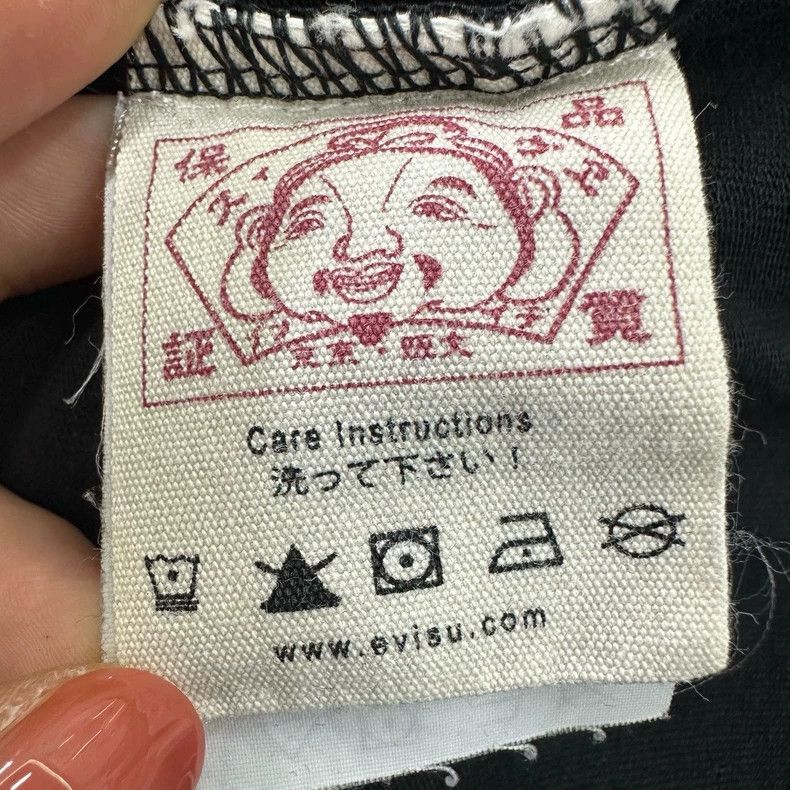 Evisu EVISU Letter Print T-Shirt for Men Size US XL / EU 56 / 4 - 4 Thumbnail