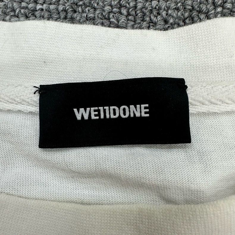 WE11DONE WE11DONE Logo Graphic Short Sleeve T-Shirt Size US L / EU 52-54 / 3 - 3 Thumbnail