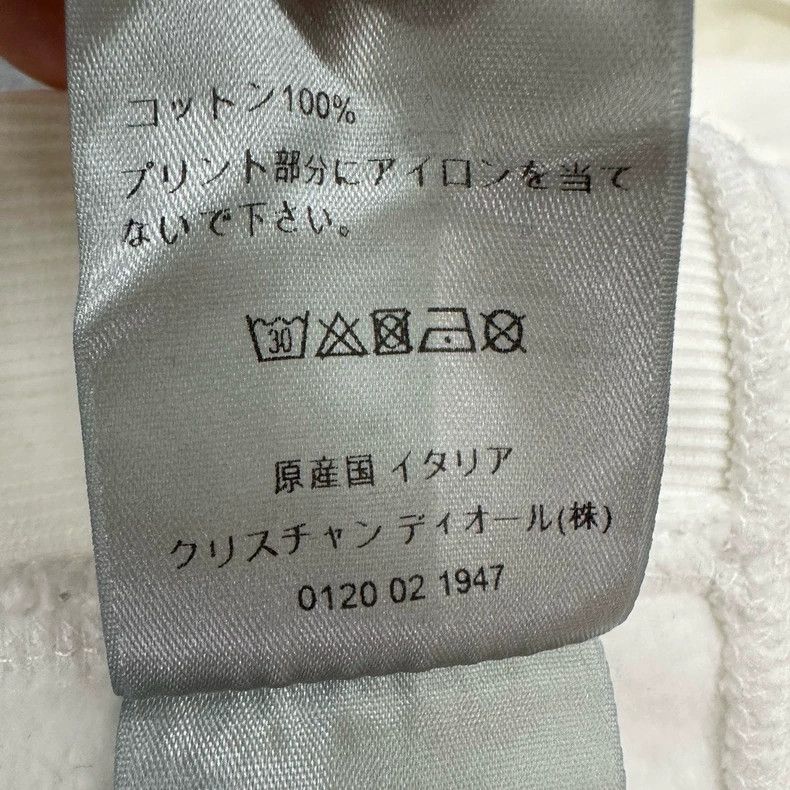 Dior DIOR White Oversized Hoodie for Men Size US M / EU 48-50 / 2 - 5 Thumbnail