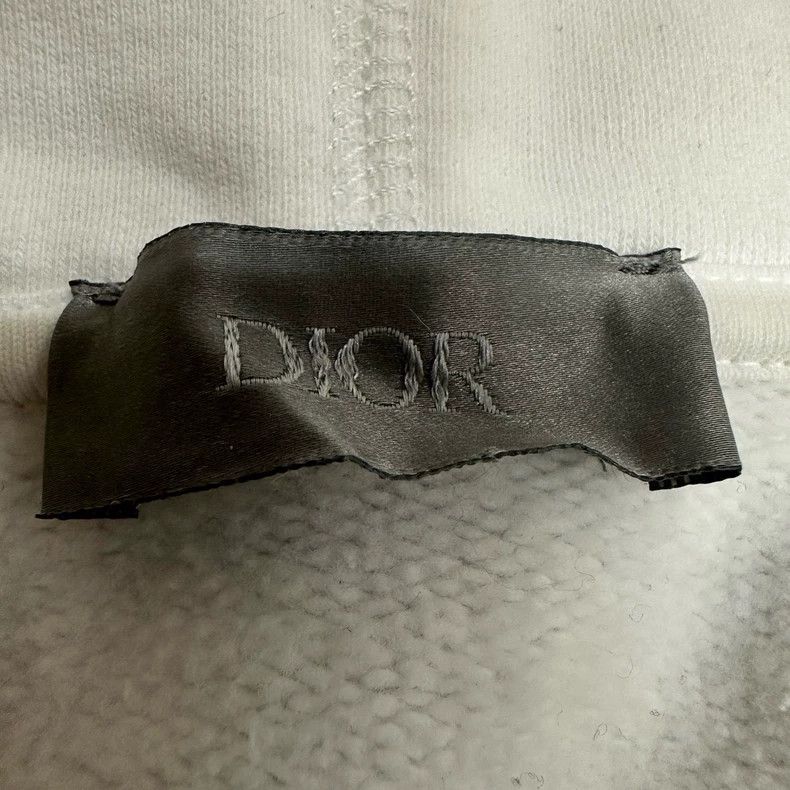 Dior DIOR White Oversized Hoodie for Men Size US M / EU 48-50 / 2 - 3 Thumbnail