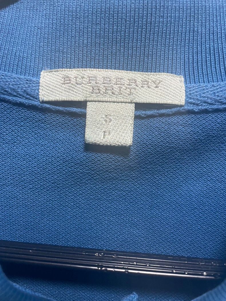 Burberry Burberry Men's Polo Shirt in Ocean Blue Size US S / EU 44-46 / 1 - 3 Thumbnail