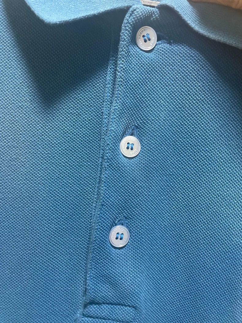 Burberry Burberry Men's Polo Shirt in Ocean Blue Size US S / EU 44-46 / 1 - 5 Thumbnail