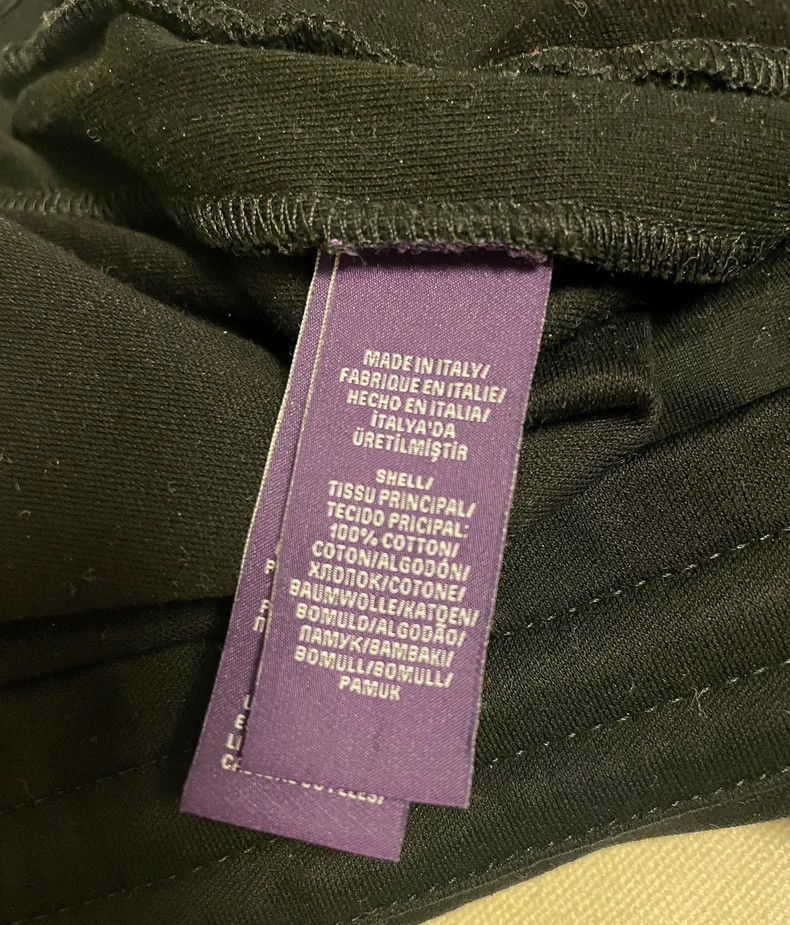 Ralph Lauren Purple Label Ralph Lauren Black Sports Casual Pants Size US 34 / EU 50 - 7 Thumbnail