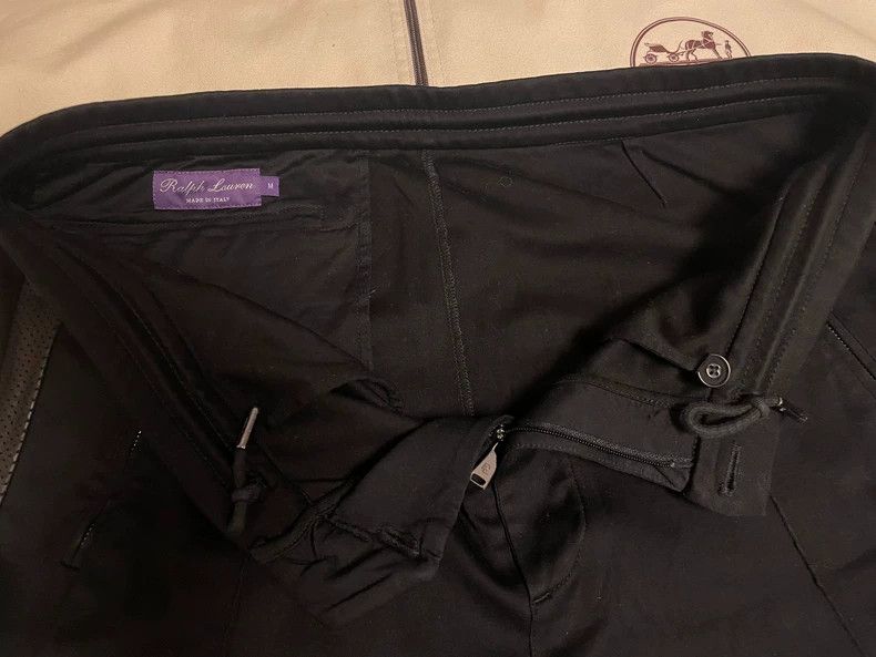 Ralph Lauren Purple Label Ralph Lauren Black Sports Casual Pants Size US 34 / EU 50 - 4 Thumbnail