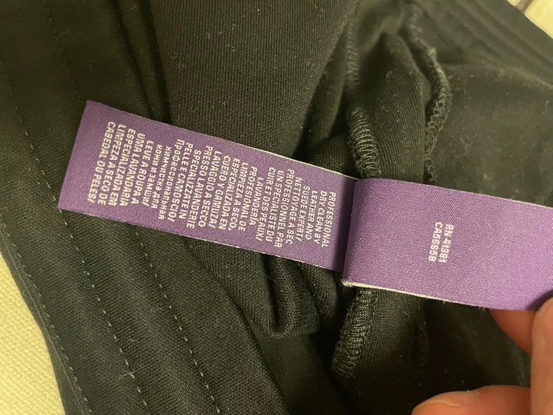 Ralph Lauren Purple Label Ralph Lauren Black Sports Casual Pants Size US 34 / EU 50 - 8 Thumbnail