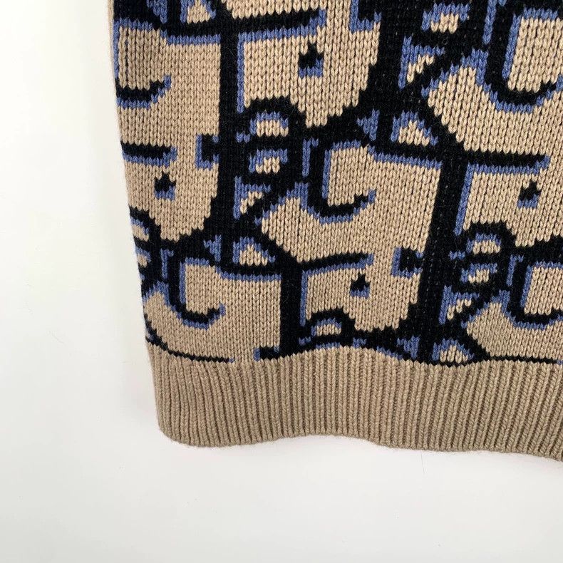 Dior Dior x Travis Scott Color-Blocked Knit Vest Size US M / EU 48-50 / 2 - 4 Thumbnail