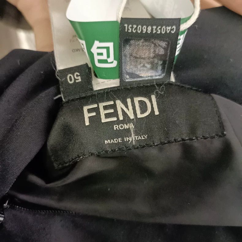 Fendi Fendi Black Hooded Puffer Jacket with Eyes Size US L / EU 52-54 / 3 - 5 Thumbnail