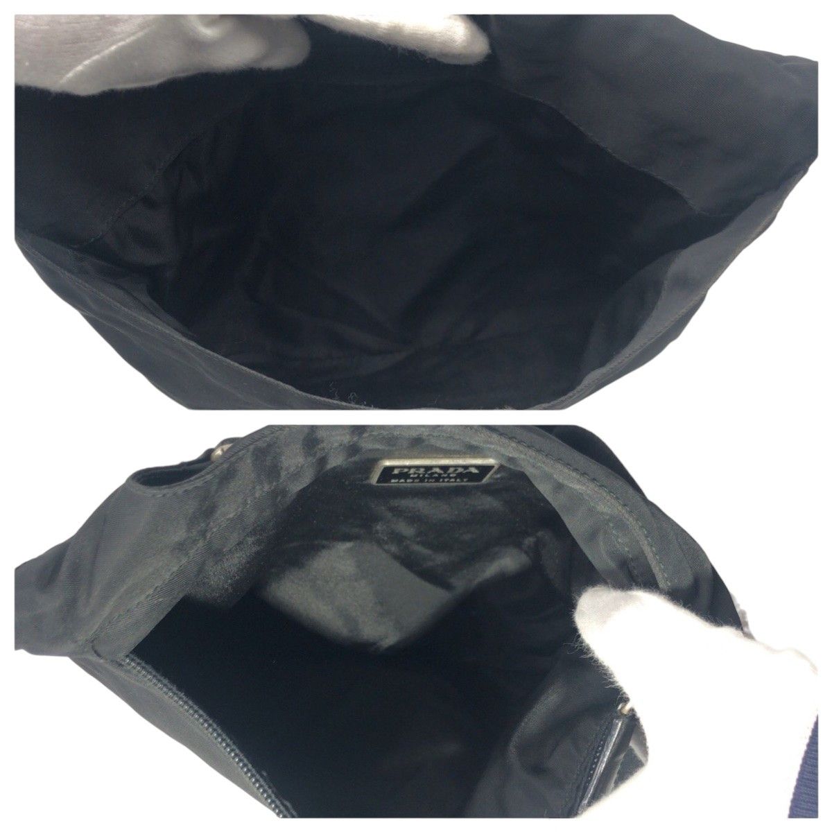 Prada Prada Prada Tessuto Triangle Logo Nylon Shoulder Bag Others Crossbody Bag DUTY FREE for USA Size ONE SIZE - 4 Thumbnail