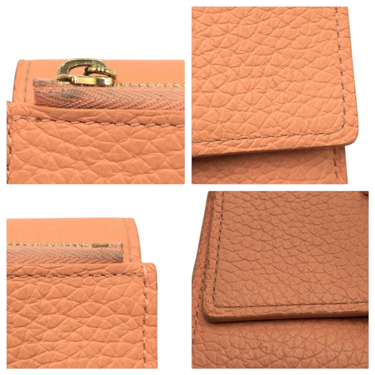 Louis Vuitton Louis Vuitton Louis Vuitton Portefeuille Capucines Leather Wallet Leather Short Wallet M82149 Size ONE SIZE - 8 Thumbnail