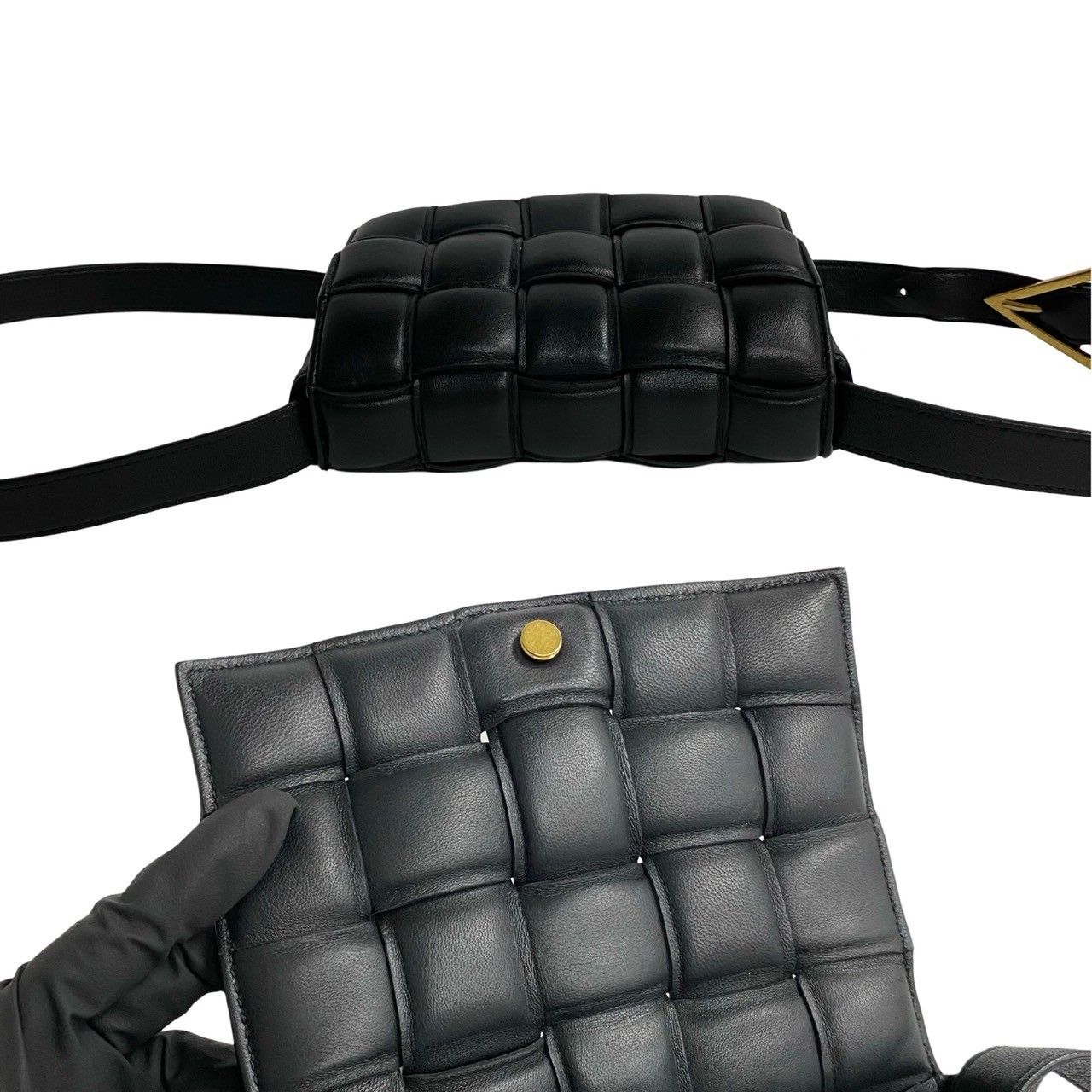 Bottega Veneta Bottega Veneta Bottega Veneta Padded Cassette Leather Shoulder Bag Leather Shoulder Bag Size ONE SIZE - 8 Thumbnail