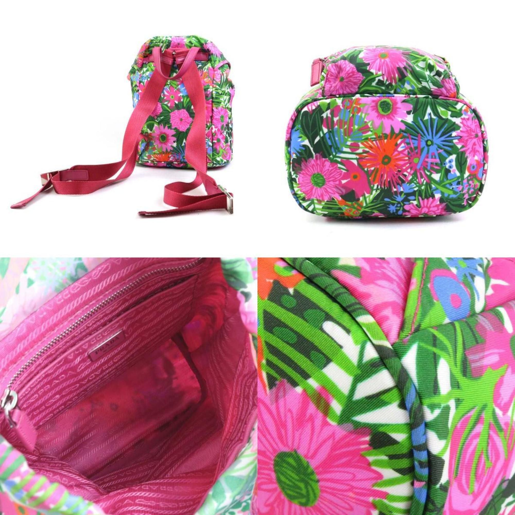 Prada PRADA Backpack Nylon Multicolor Women's e60359g Size ONE SIZE - 3 Thumbnail