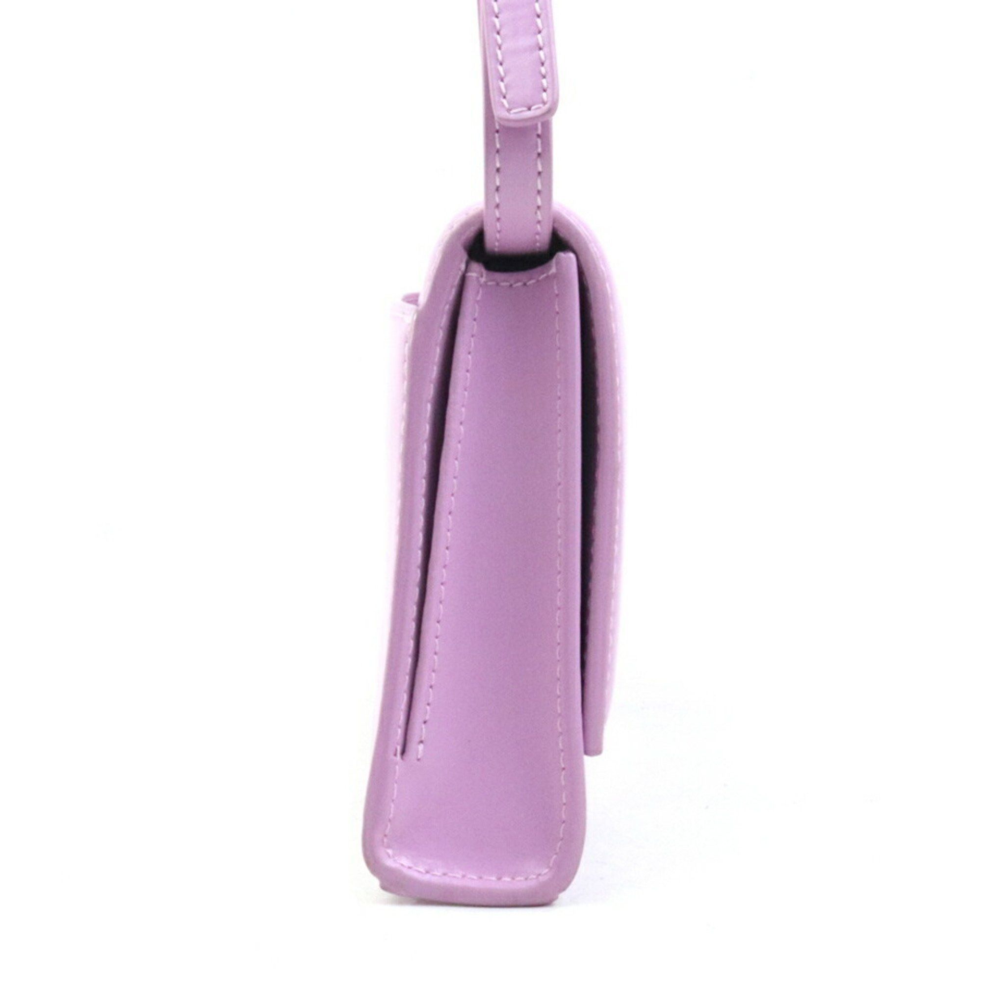 Balenciaga BALENCIAGA shoulder bag Hourglass leather pink purple women's 654942 h31148g Size ONE SIZE - 2 Thumbnail