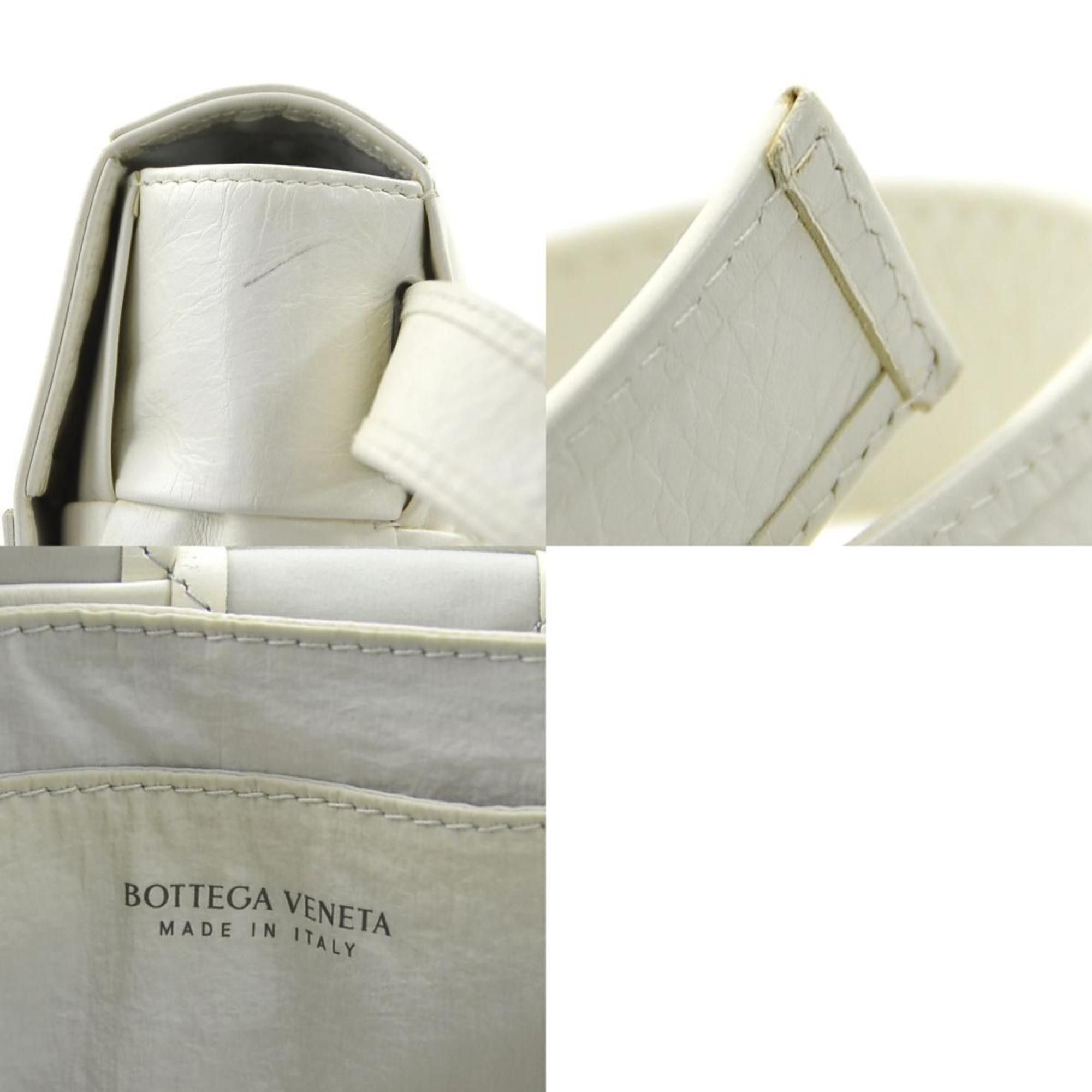 Bottega Veneta Bottega Veneta Waist Bag Body Cassette Leather White Men's Women's h31147g Size ONE SIZE - 5 Thumbnail