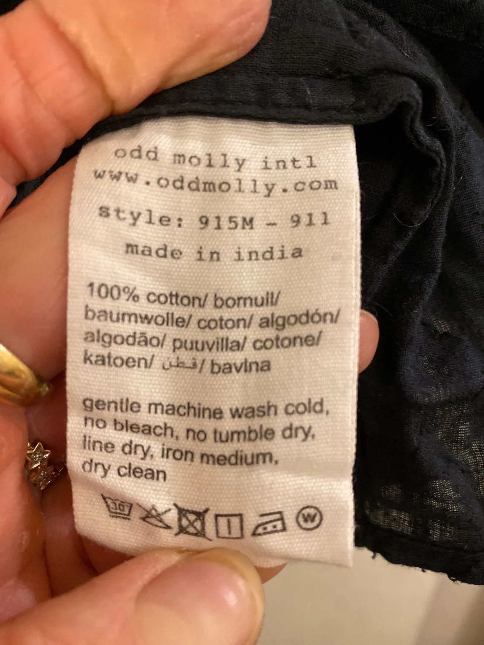Odd Molly Odd Molly Blouse Size M / US 6-8 / IT 42-44 - 3 Thumbnail