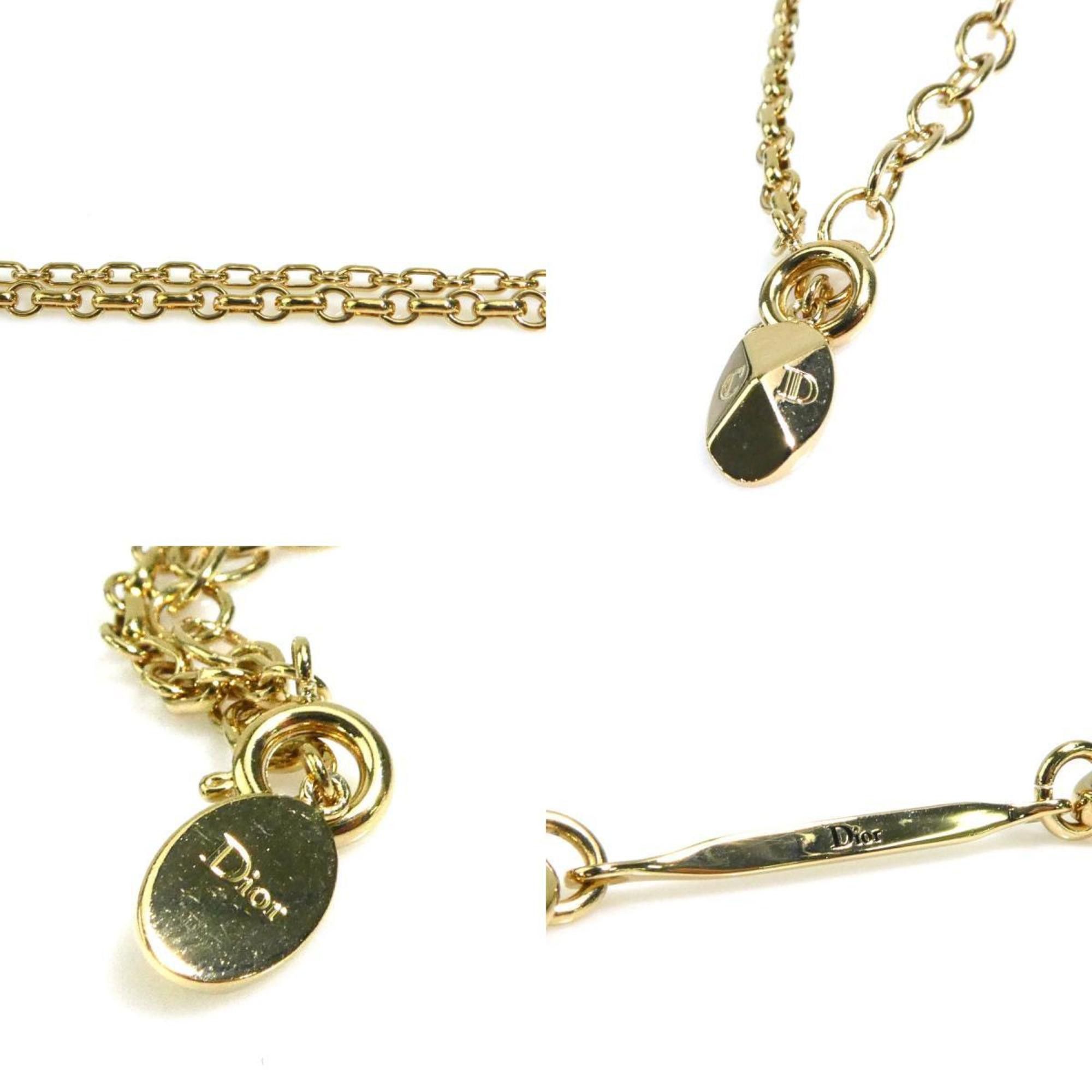 Dior Christian Dior Necklace Metal Gold Women's 56112a Size ONE SIZE - 4 Thumbnail