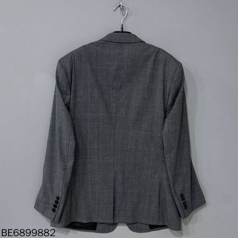 Dior Gray Wool Blend Suit Jacket Size US L / EU 52-54 / 3 - 3 Thumbnail