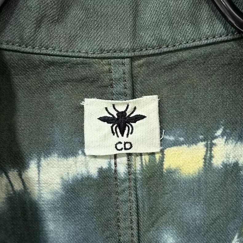 Dior Dior Tie-Dye Jacket with Bee Logo Embroidery Size US M / EU 48-50 / 2 - 6 Thumbnail
