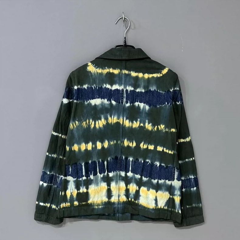 Dior Dior Tie-Dye Jacket with Bee Logo Embroidery Size US M / EU 48-50 / 2 - 3 Thumbnail