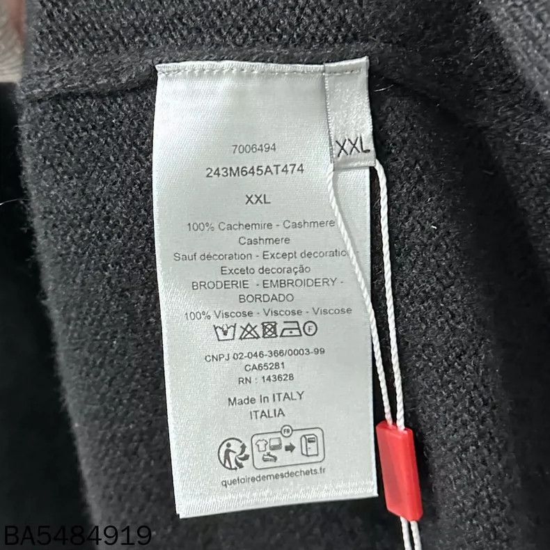 Dior New Goat Cashmere Sweater from Dior Size US XXL / EU 58 / 5 - 4 Thumbnail