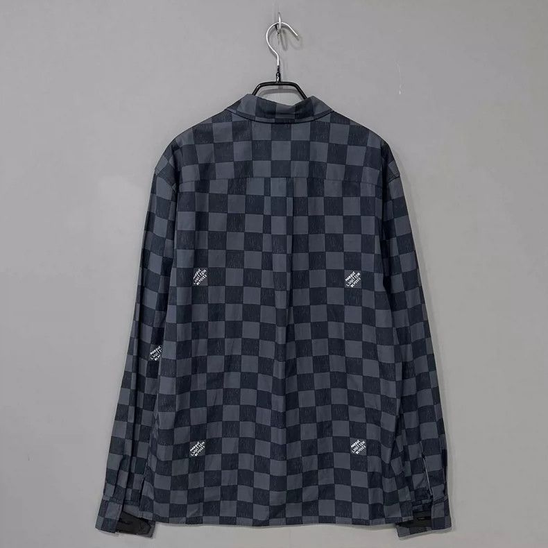 Louis Vuitton Louis Vuitton Checkered Logo Shirt Jacket Size US XL / EU 56 / 4 - 2 Thumbnail