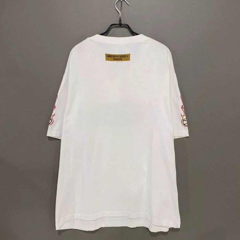 Prada White Flower Lace Print Short Sleeve Shirt Size US XXL / EU 58 / 5 - 3 Thumbnail