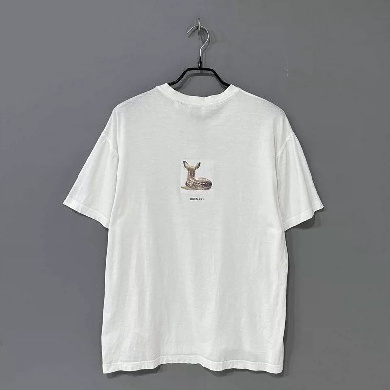 Burberry Burberry Short Sleeve Deer Logo T-shirt Size US S / EU 44-46 / 1 - 2 Thumbnail