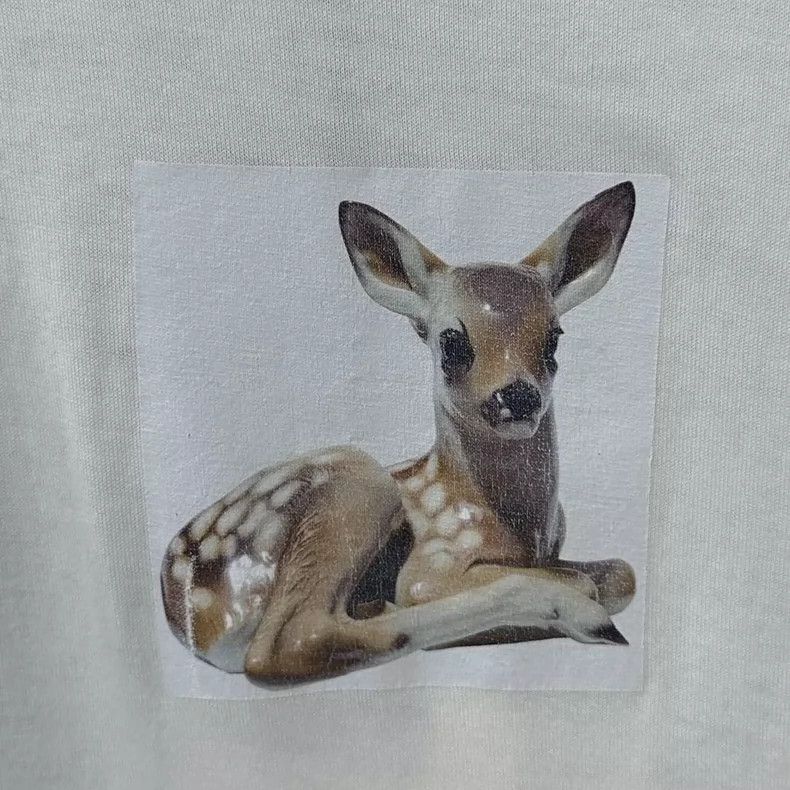 Burberry Burberry Short Sleeve Deer Logo T-shirt Size US S / EU 44-46 / 1 - 7 Thumbnail