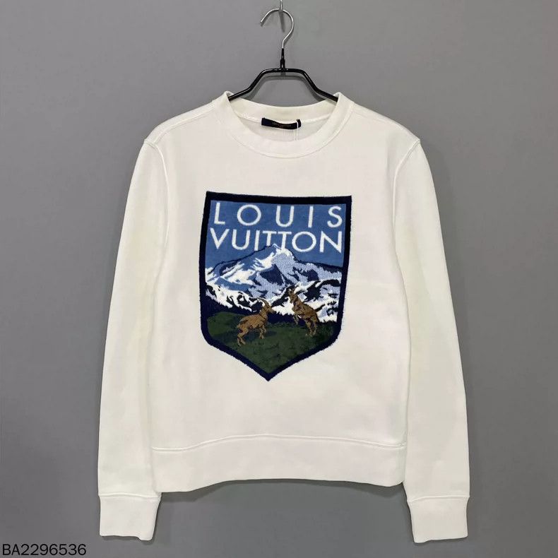 Louis Vuitton Louis Vuitton Logo Sweatshirt with Mountain Design Size US XS / EU 42 / 0 - 2 Thumbnail