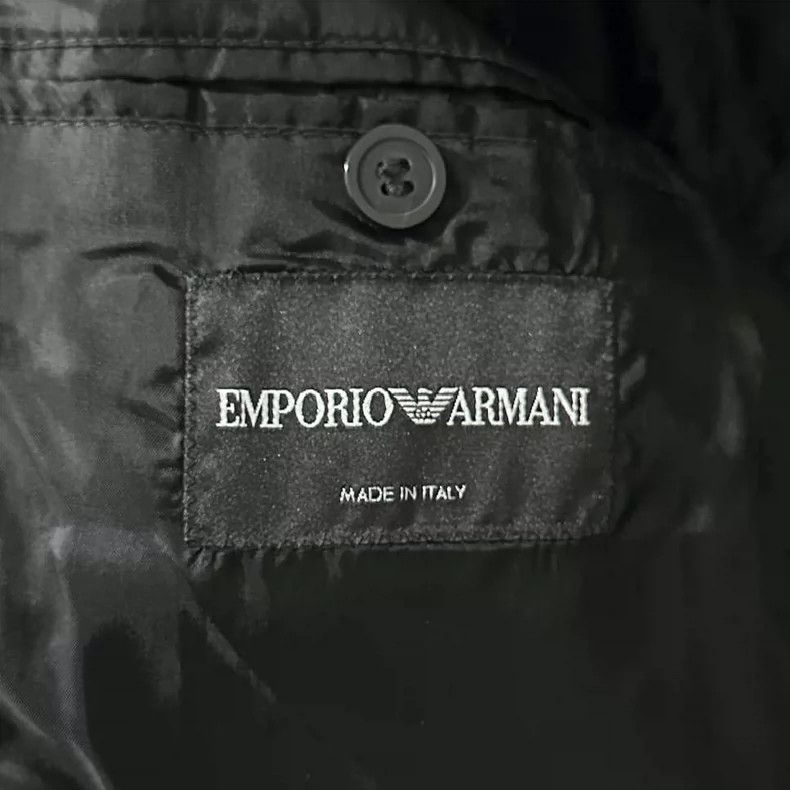 Emporio Armani Velvet Suit by ARMANI with Bow Tie Size US L / EU 52-54 / 3 - 3 Thumbnail