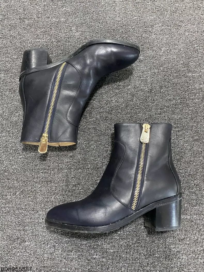 Chanel Chanel Logo Zip Ankle High Heels Size US 8.5 / EU 41-42 - 4 Thumbnail