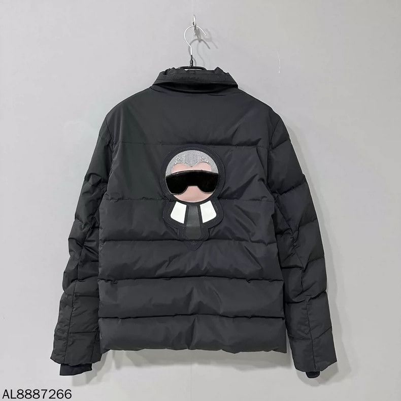 Fendi Fendi Puffer Jacket Black Outerwear Size US M / EU 48-50 / 2 - 3 Thumbnail