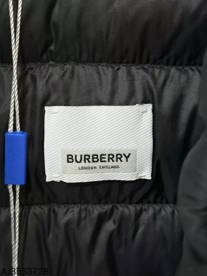Burberry Black Down Jacket by Burberry Size US S / EU 44-46 / 1 - 6 Thumbnail