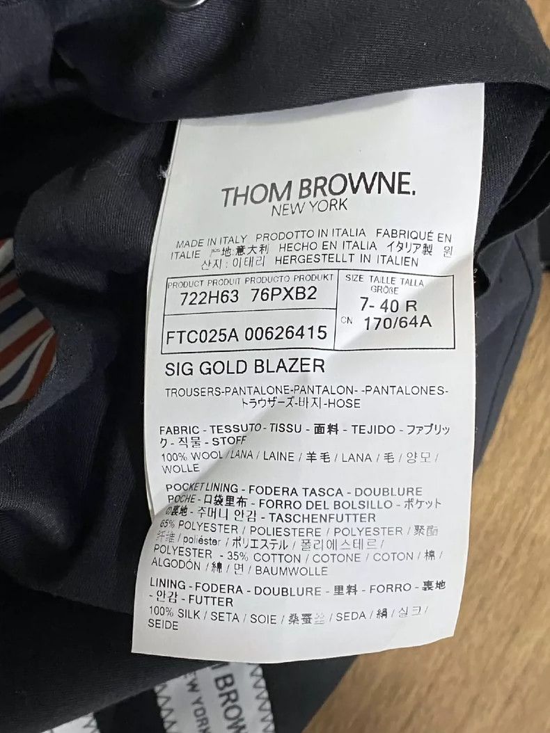 Thom Browne New Thom Browne Long Pants with Tag Size US 40 / EU 56 - 6 Thumbnail