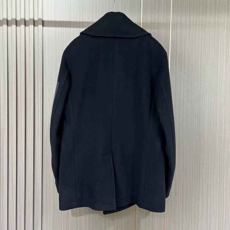 Alexander McQueen Alexander McQueen Beaded Wool Coat-yf Size US L / EU 52-54 / 3 - 2 Thumbnail