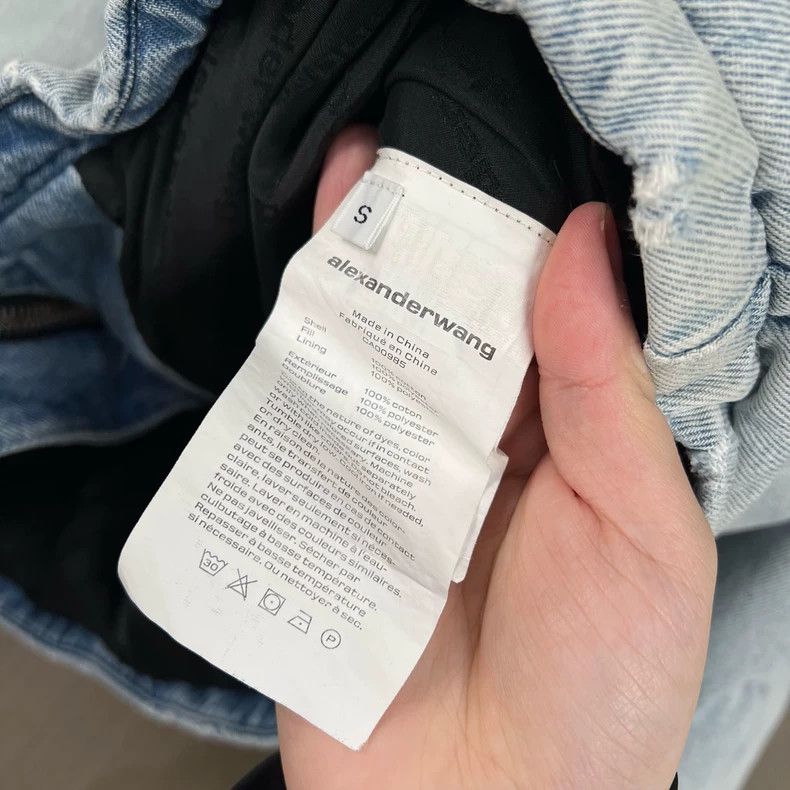 Alexander Wang Alexander Wang Washed Denim Cotton Jacket-yf Size US S / EU 44-46 / 1 - 6 Thumbnail