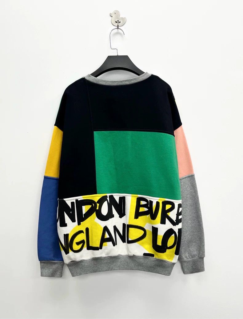 Burberry Burberry Color Block Sweatshirt with Logo-yf Size US S / EU 44-46 / 1 - 2 Thumbnail
