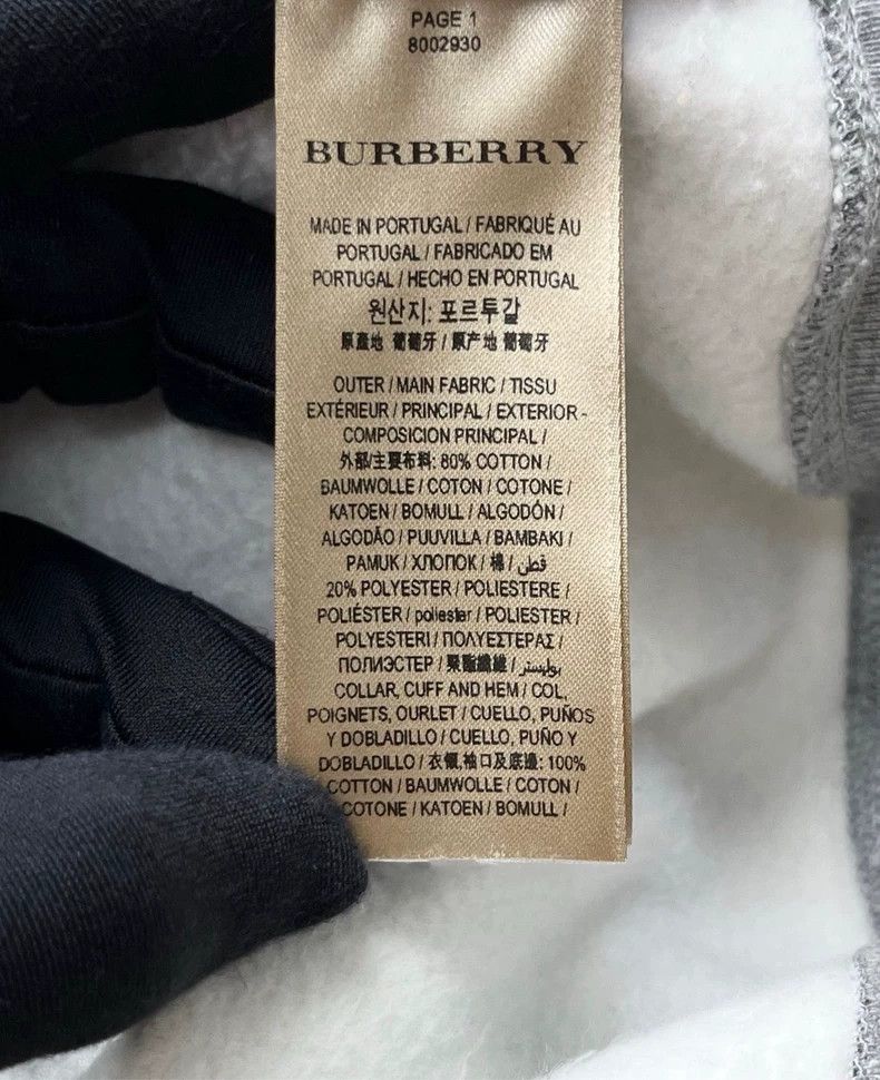 Burberry Burberry Color Block Sweatshirt with Logo-yf Size US S / EU 44-46 / 1 - 4 Thumbnail