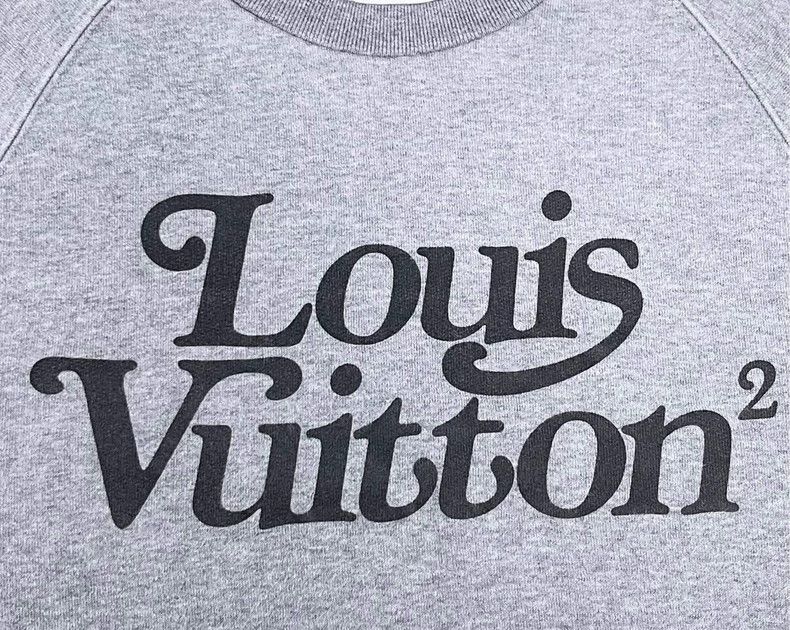Louis Vuitton Louis Vuitton x Nigo Gray Logo Sweatshirt-yf Size US M / EU 48-50 / 2 - 5 Thumbnail