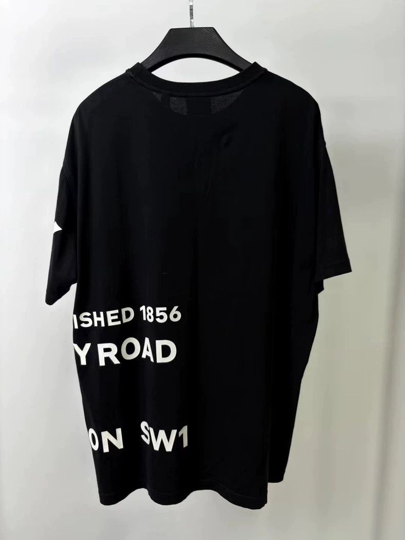 Burberry Burberry Black Short Sleeve Print T-Shirt-yf Size US M / EU 48-50 / 2 - 2 Thumbnail