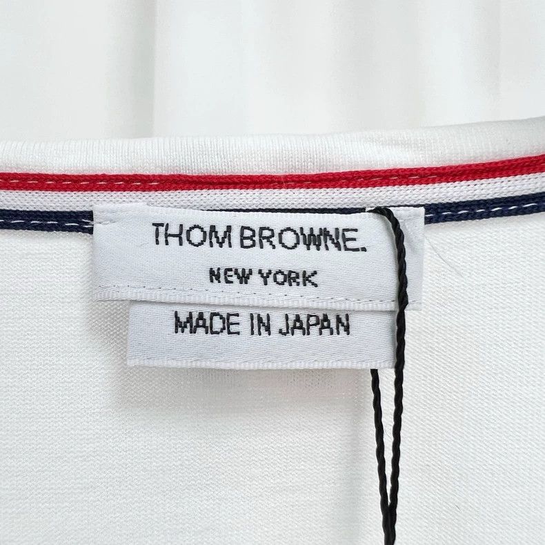 Thom Browne Thom Browne Short Sleeve Color Striped Shirt-yf Size US S / EU 44-46 / 1 - 7 Thumbnail