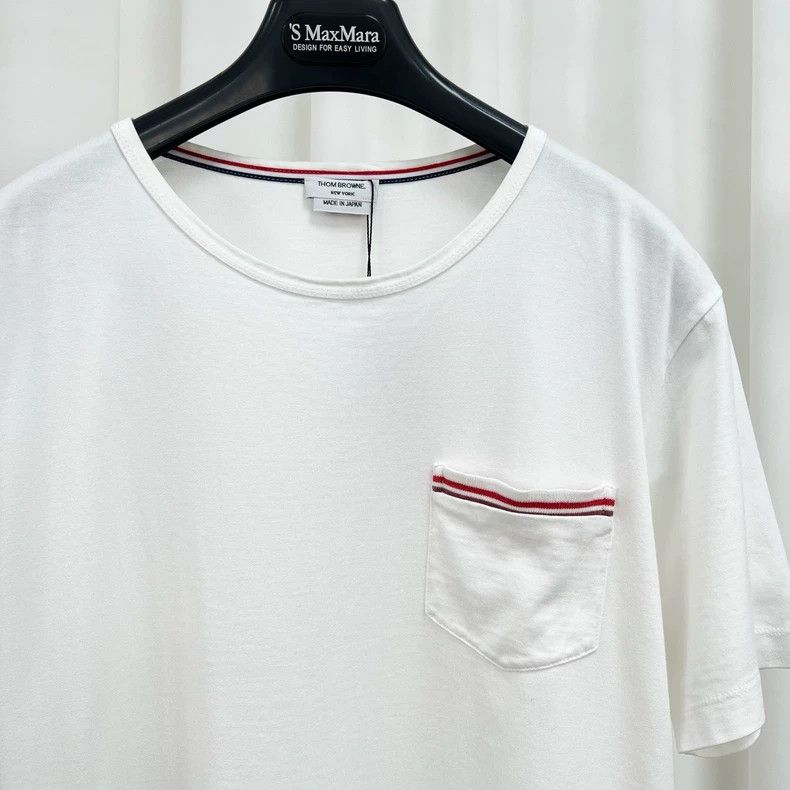 Thom Browne Thom Browne Short Sleeve Color Striped Shirt-yf Size US S / EU 44-46 / 1 - 3 Thumbnail