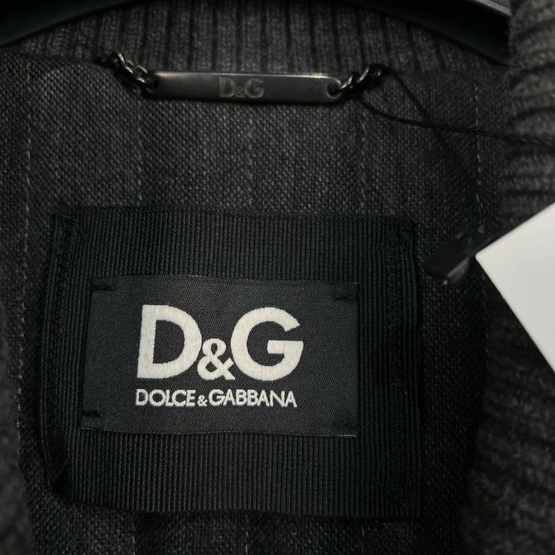 Dolce & Gabbana Dolce&Gabbana Black Leather Jacket-yf Size US L / EU 52-54 / 3 - 7 Thumbnail