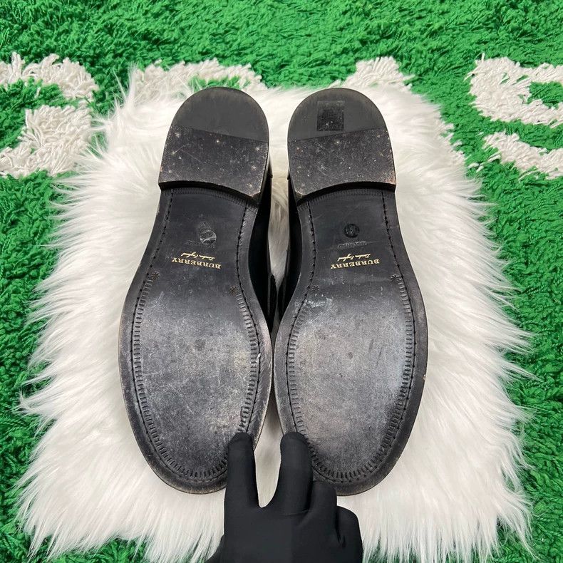 Burberry Burberry Fringed Loafers in Black and Yellow-yf Size US 10 / EU 43 - 6 Thumbnail