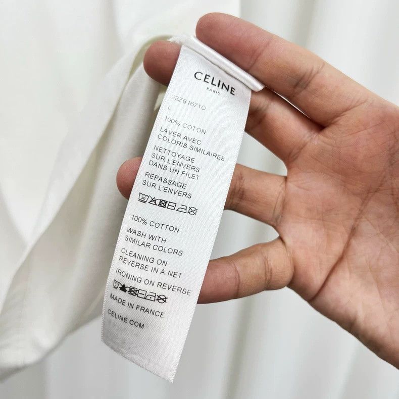 Celine Celine Short Sleeve Printed T-Shirt-yf Size US L / EU 52-54 / 3 - 6 Thumbnail