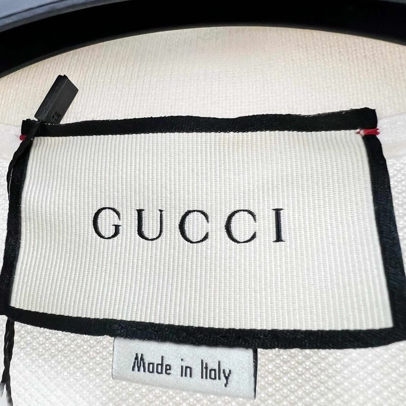 Gucci Gucci Embroidered Polo Short Sleeve Shirt-yf Size US XS / EU 42 / 0 - 6 Thumbnail