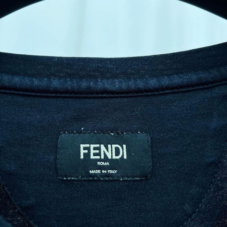 Fendi Fendi Short Sleeve T-Shirt with Monster Design-yf Size US L / EU 52-54 / 3 - 5 Thumbnail