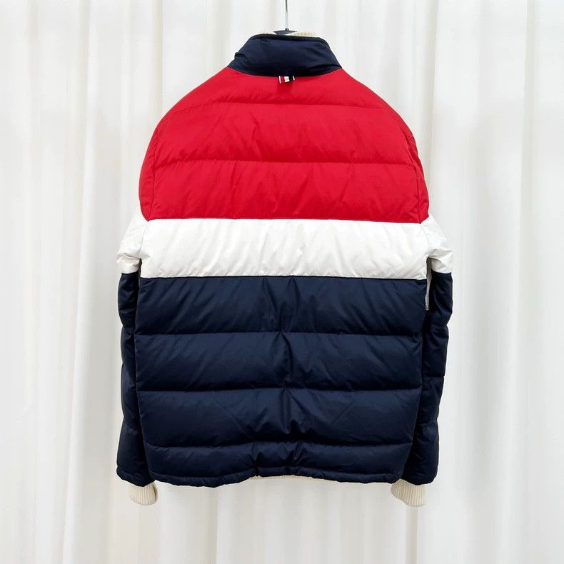Thom Browne Thom Browne Color Block Down Jacket-yf Size US M / EU 48-50 / 2 - 2 Thumbnail