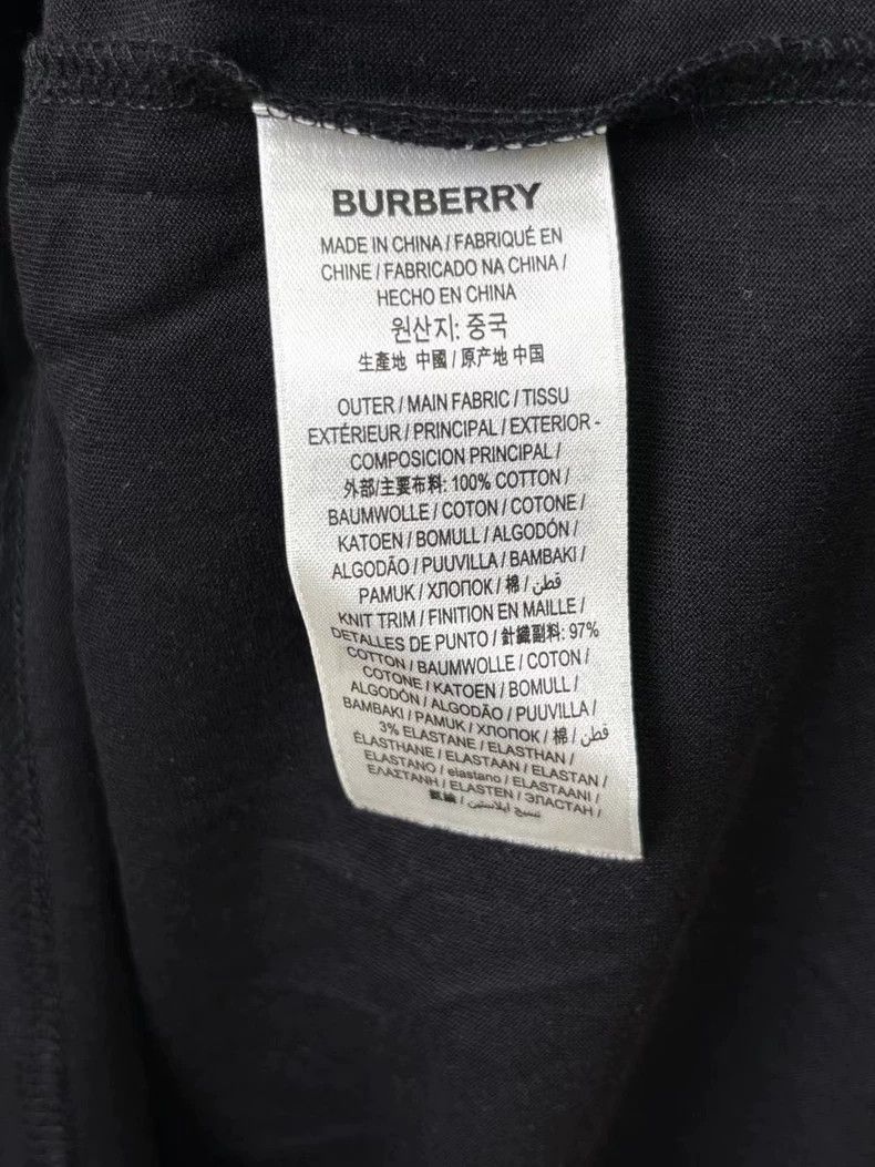 Burberry Burberry New Short Sleeve T-Shirt Black-yf Size US M / EU 48-50 / 2 - 3 Thumbnail